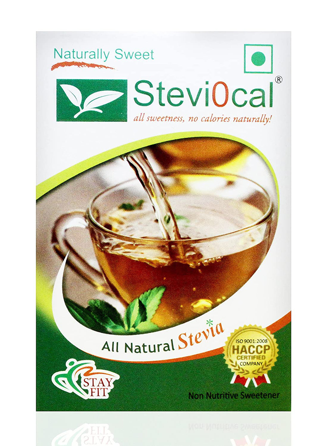 Steviocal All Natural Stevia 50 Pouches