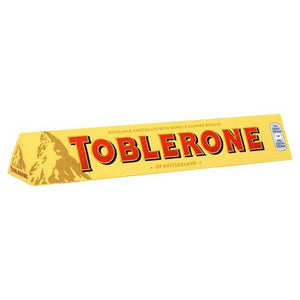 TOBLERONE SWISS MILK CHOCOLATE 100GM IMP