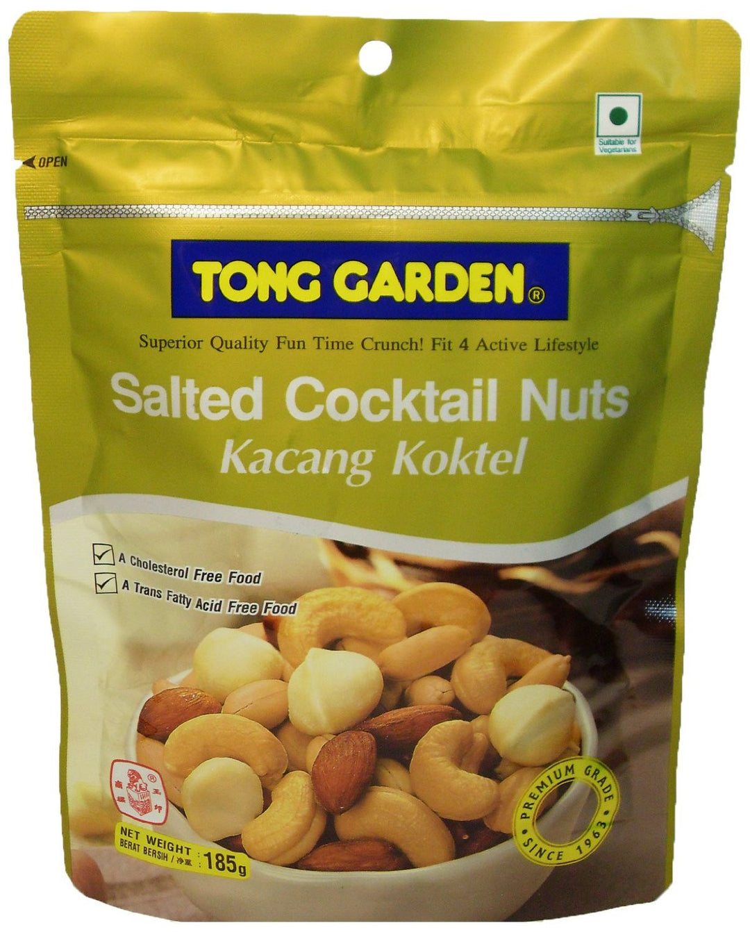 Tong Garden Salted Cocktail Nuts 150gm