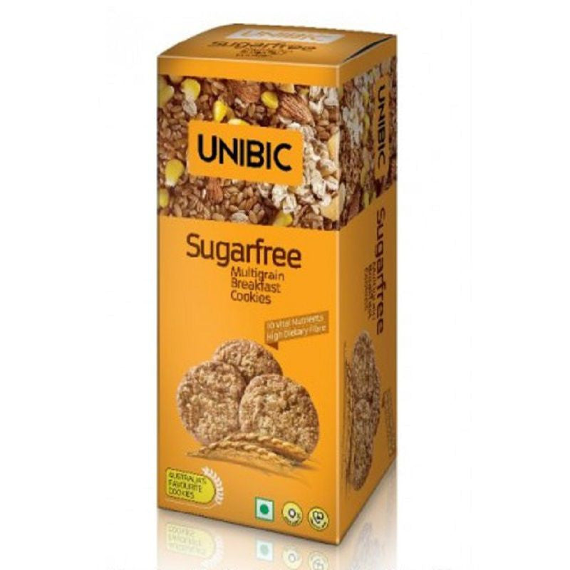 Unibic Multigrain Breakfast Sugar Free Cookies 75gm