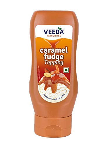 Veeba caramel fudge topping 380g