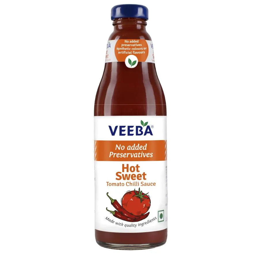 VEEBA HOT SWEET TOMATO CHILLI SAUCE NO ADDED PRESERVATIVES 500g