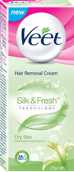 VEET HAIR REMOVAL DRY SKIN SILK&FRESH 25g