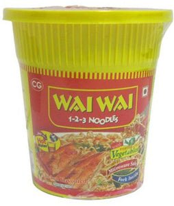 Wai Wai Chicken Cup Noodles 65gm