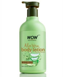 WOW ALOE VERA BODY LOTION TUBE 100mL