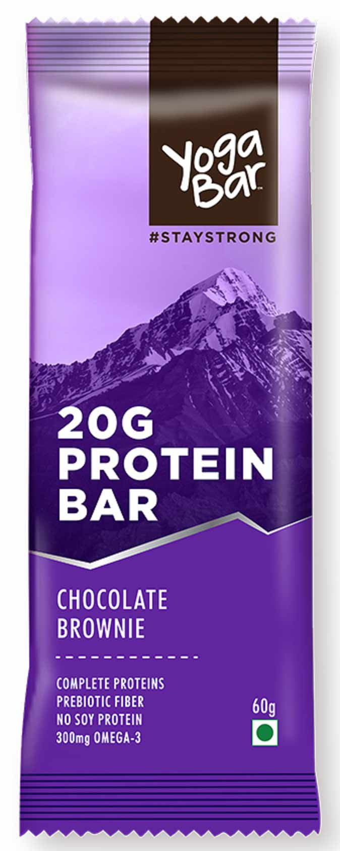 Yoga Bar 20G Protein Bar Chocolate Brownie 60gm