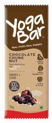 Yoga Bar Chocolate Chunk Nut 38gm